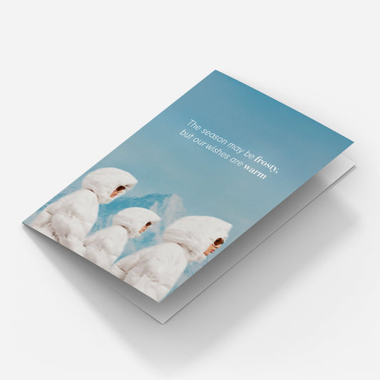 ‍Vakantiewenskaart (blanco binnenkant) (100% korting)